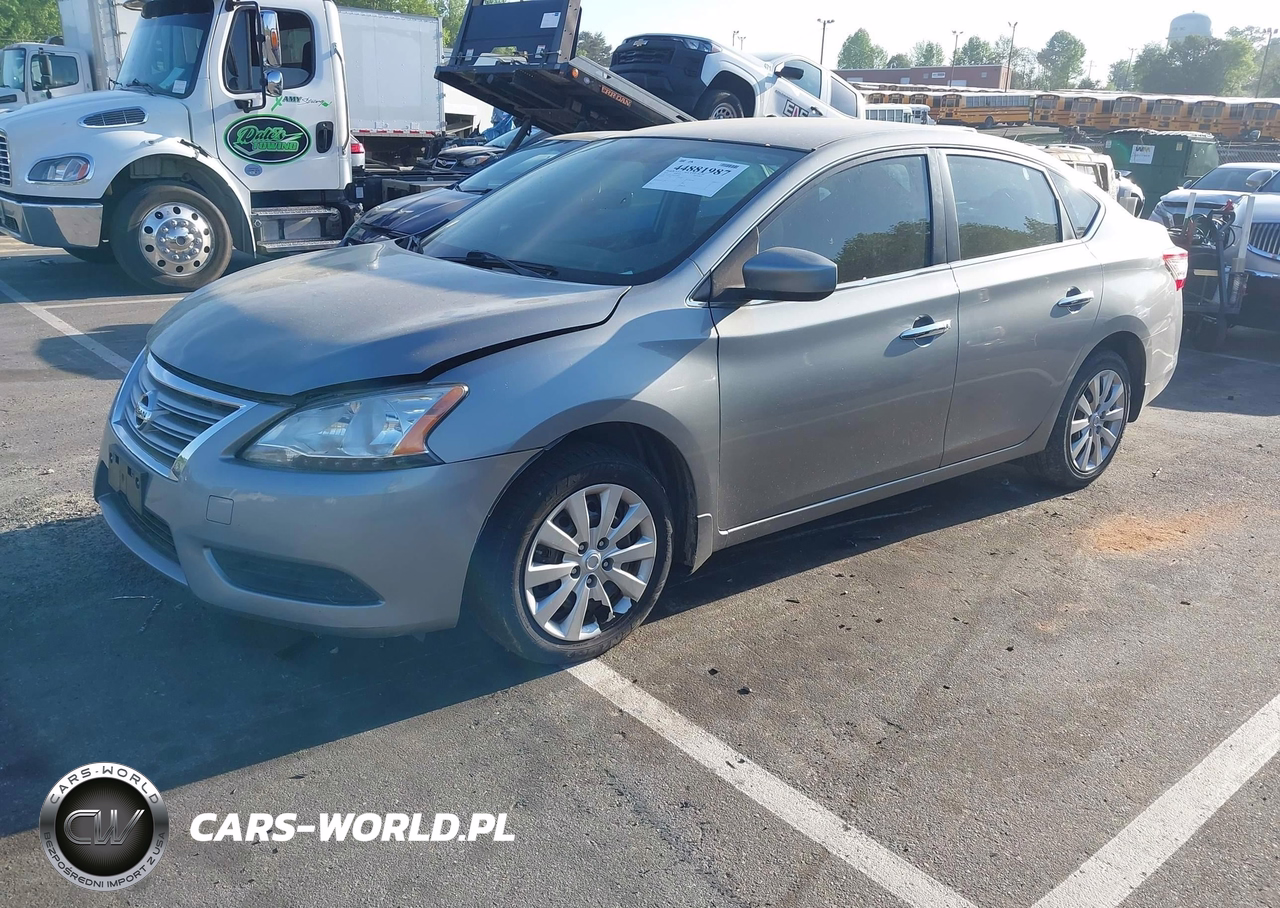 2014 Nissan Sentra Fe+ S-Fe+ Sv-S-Sl-Sr-Sv VIN:3N1AB7AP4EL670666 - 2