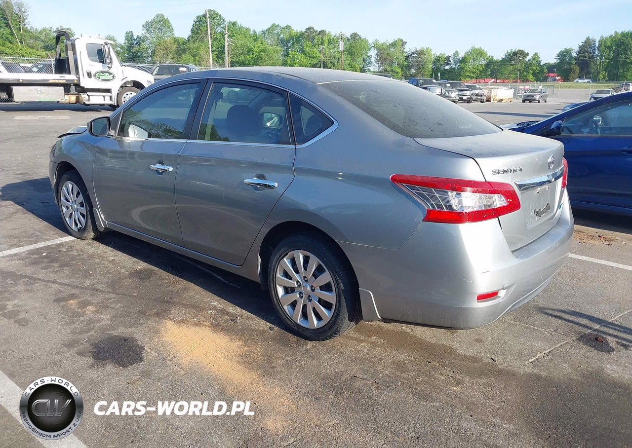 2014 Nissan Sentra Fe+ S-Fe+ Sv-S-Sl-Sr-Sv VIN:3N1AB7AP4EL670666 - 3