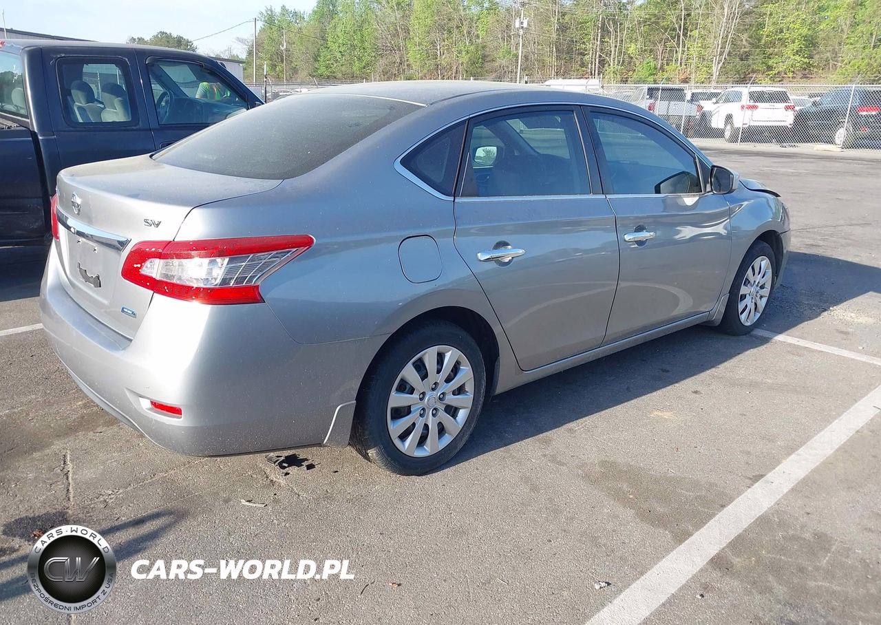 2014 Nissan Sentra Fe+ S-Fe+ Sv-S-Sl-Sr-Sv VIN:3N1AB7AP4EL670666 - 4