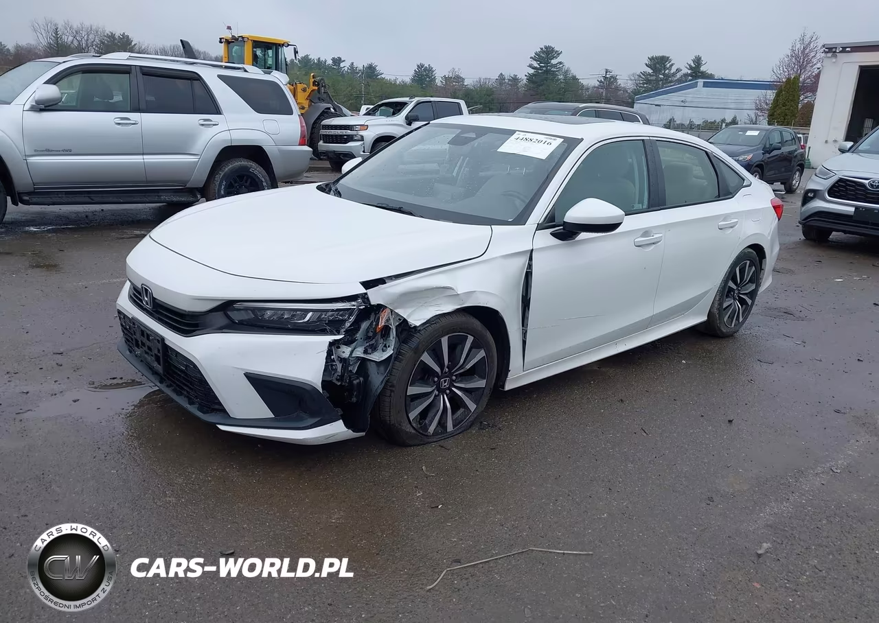 2022 Honda Civic Ex VIN:JHMFE1F72NX007793 - 2