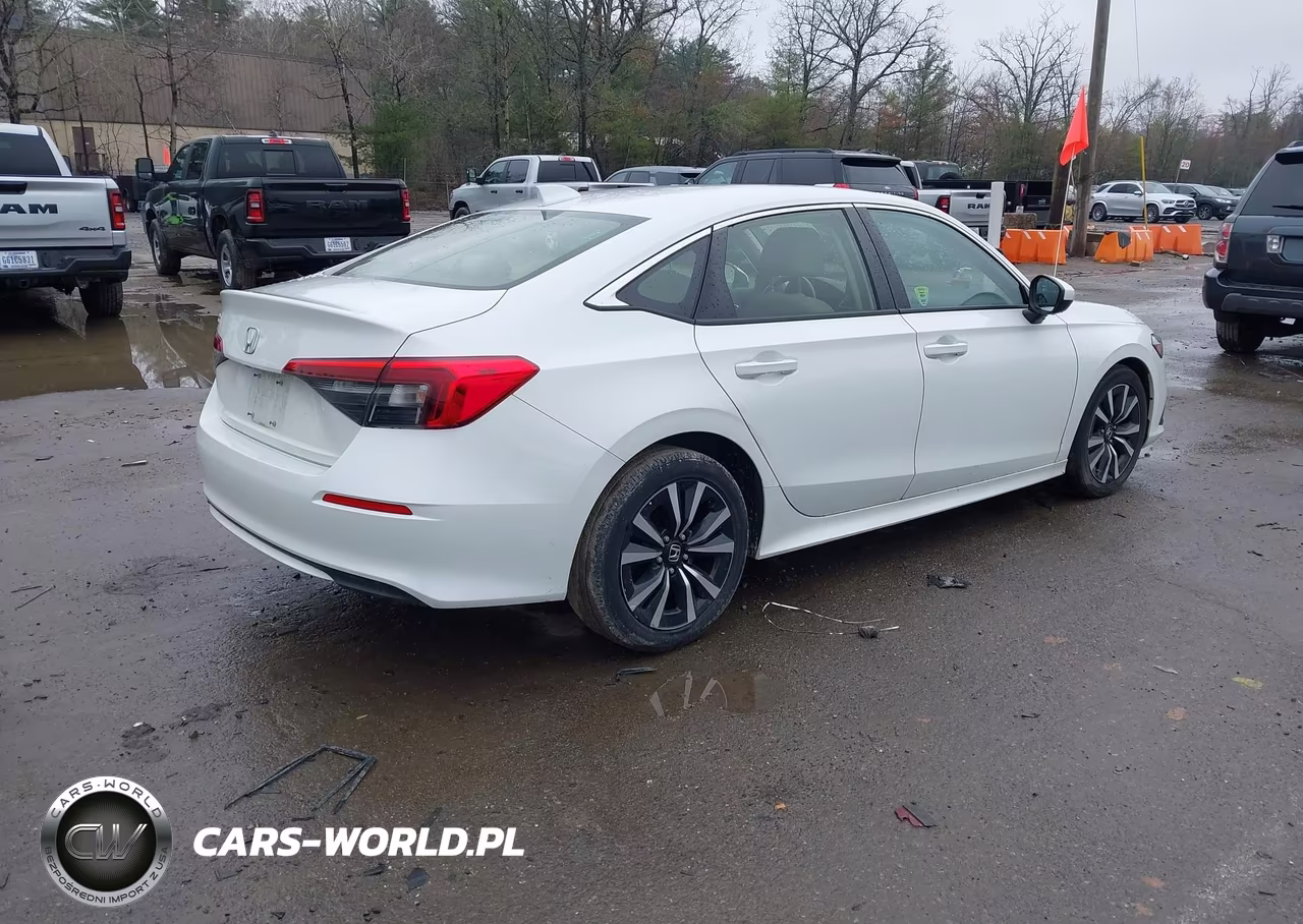 2022 Honda Civic Ex VIN:JHMFE1F72NX007793 - 4