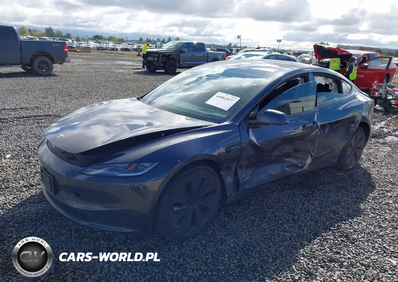 2024 Tesla Model 3 Long Range Dual Motor All-Wheel Drive-Rear-Wheel Drive VIN:5YJ3E1EA7RF867660 - 2