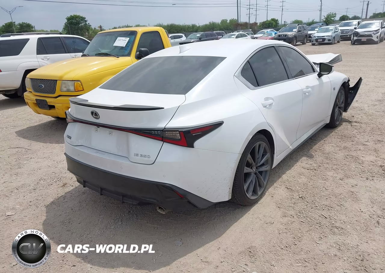 2021 Lexus Is 350 F Sport VIN:JTHGZ1B22M5043691 - 4
