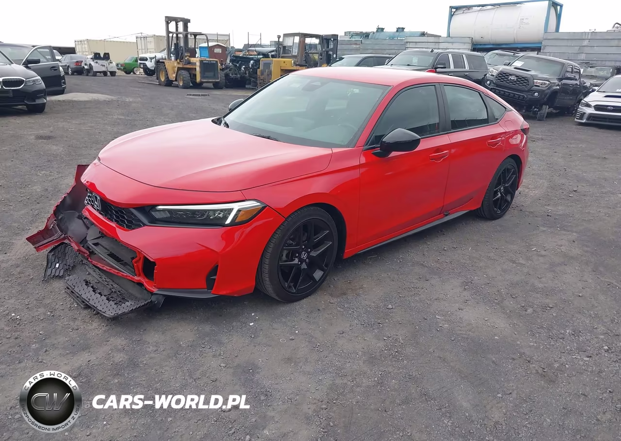 2025 Honda Civic Sedan Sport VIN:19XFL2H8XSE007796 - 2