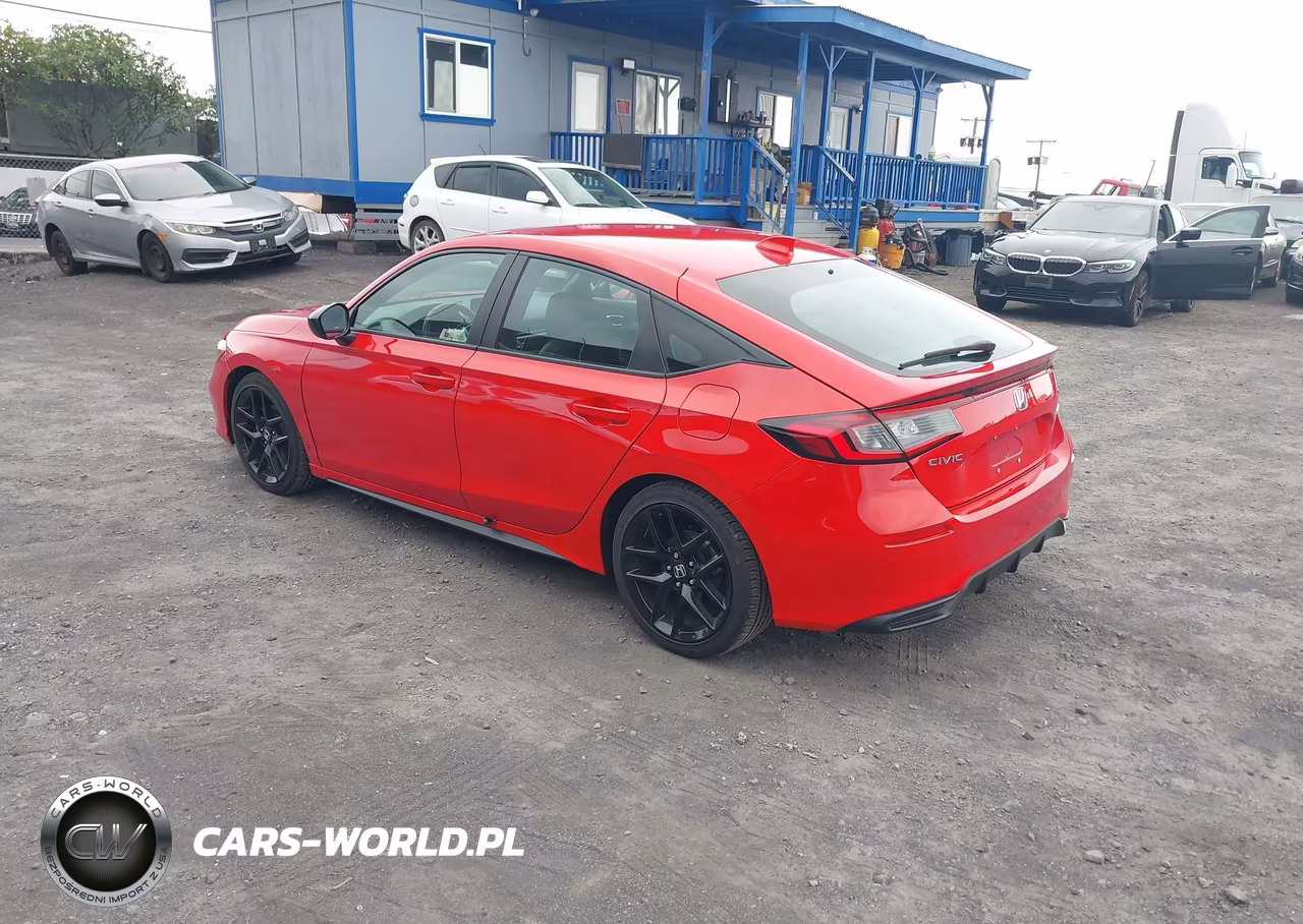 2025 Honda Civic Sedan Sport VIN:19XFL2H8XSE007796 - 3