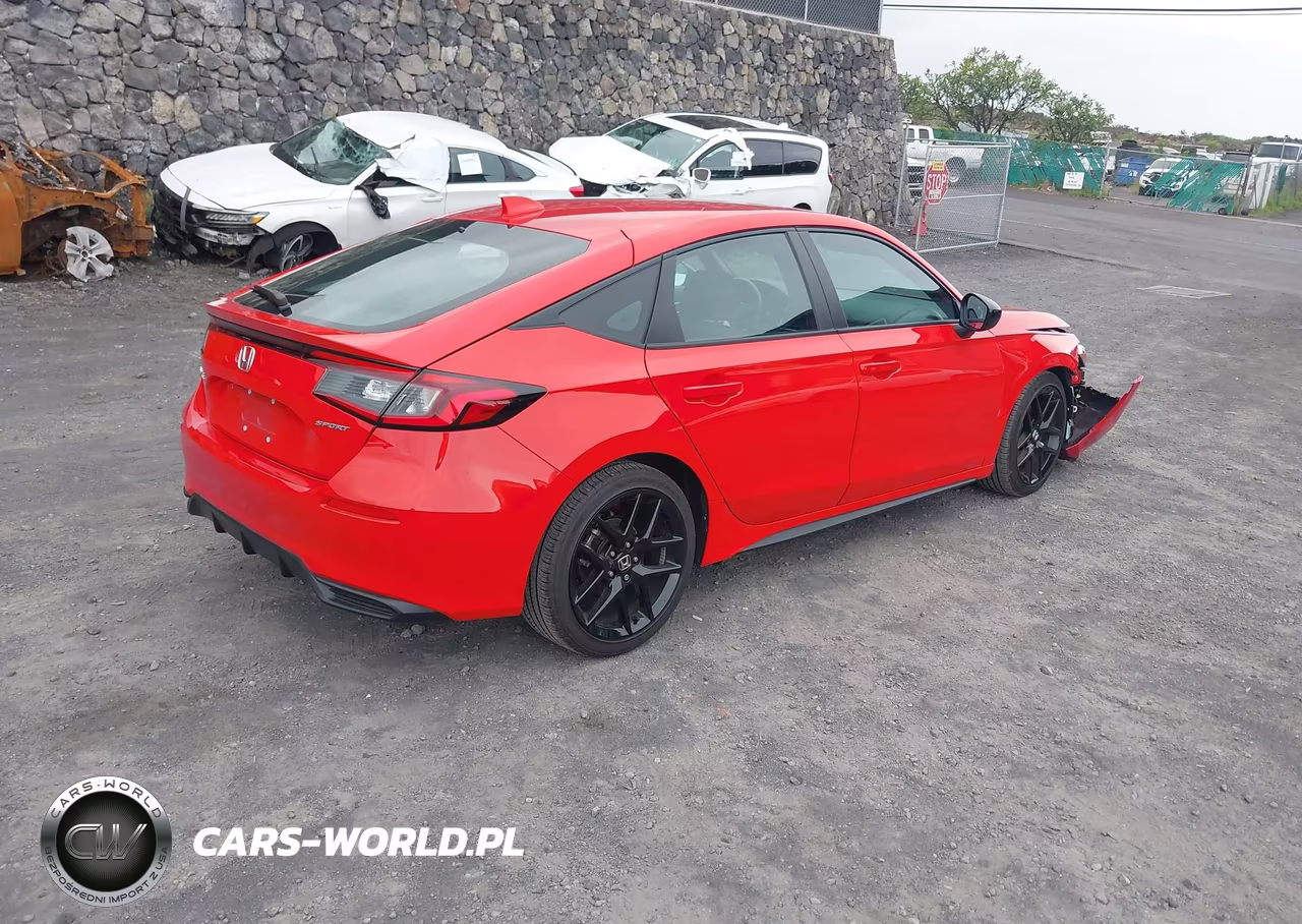 2025 Honda Civic Sedan Sport VIN:19XFL2H8XSE007796 - 4