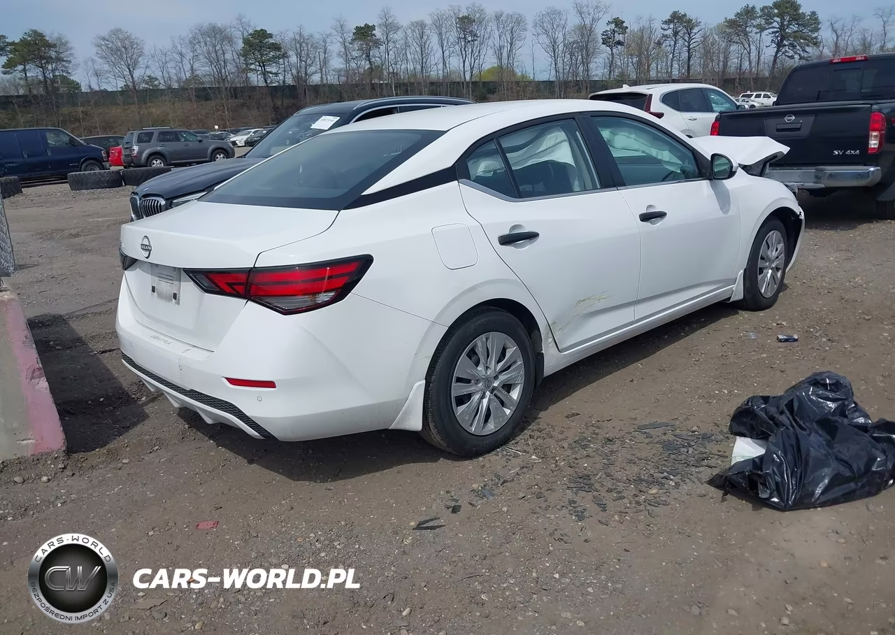 2024 Nissan Sentra S Xtronic Cvt VIN:3N1AB8BV9RY243947 - 4