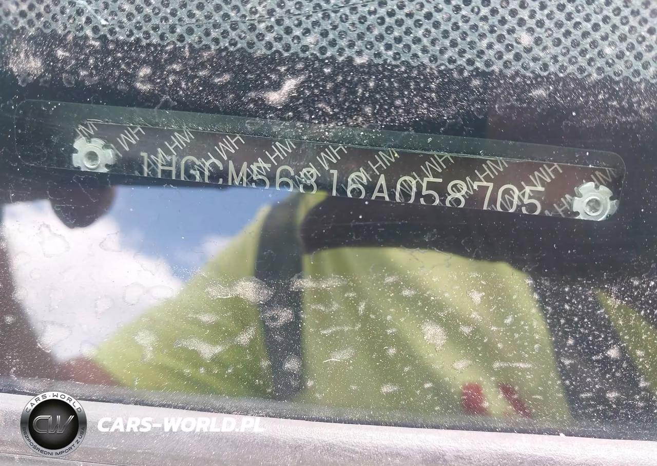 2006 Honda Accord 2.4 Se VIN:1HGCM56316A058705 - 9