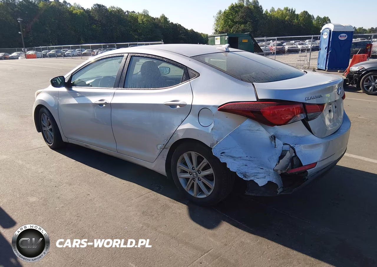 2015 Hyundai Elantra Se VIN:5NPDH4AE0FH593852 - 3