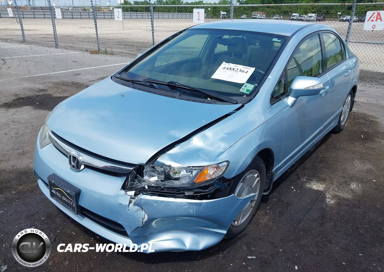 2008 Honda Civic Hybrid VIN:JHMFA36238S011154 - 2