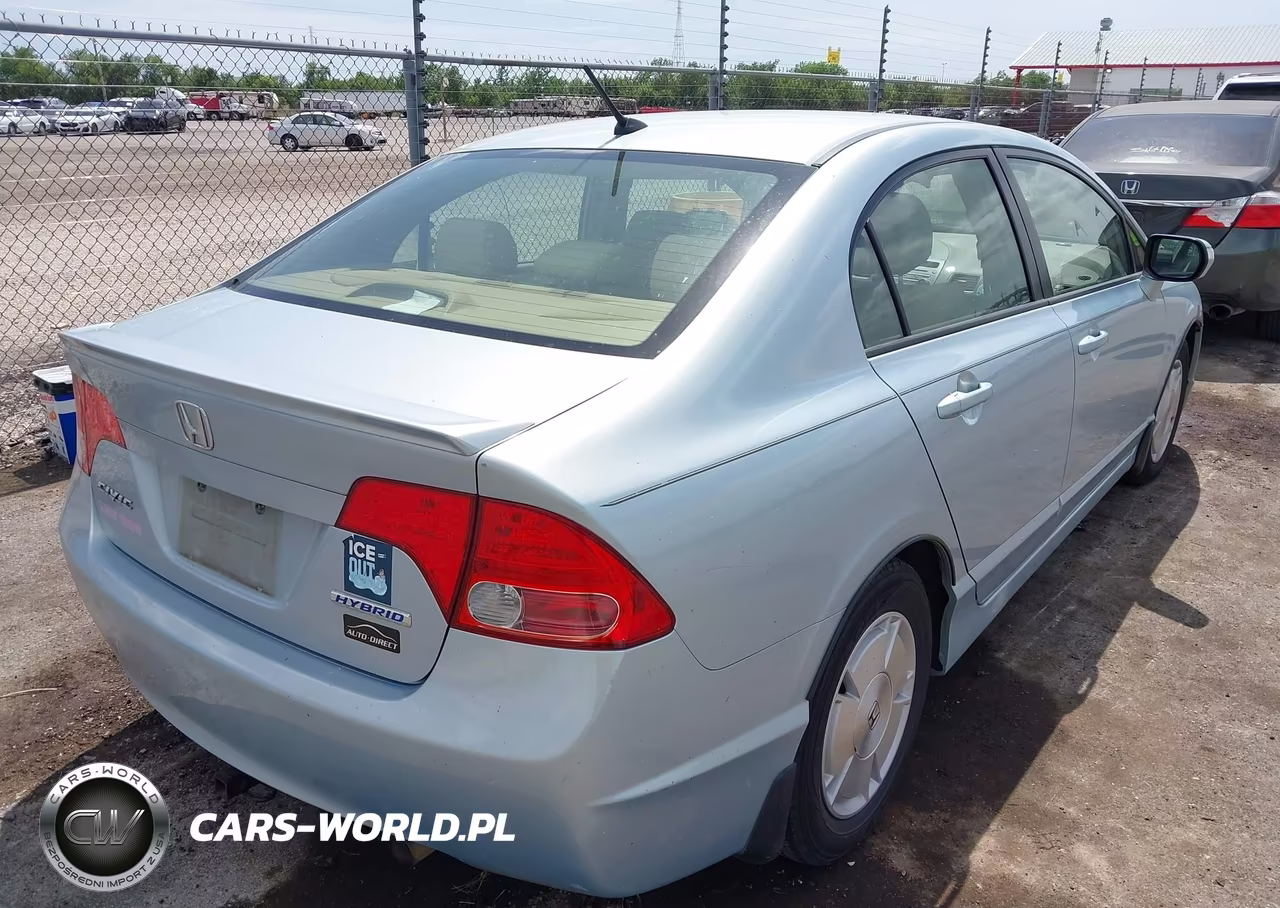 2008 Honda Civic Hybrid VIN:JHMFA36238S011154 - 4