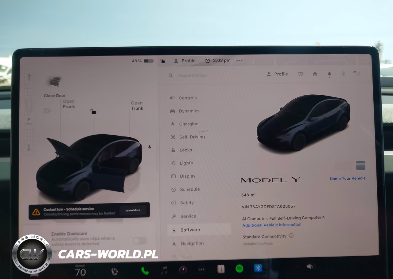 2026 Tesla Model Y Premium Rear-Wheel Drive-Standard Rear-Wheel Drive VIN:7SAYGDED8TA603057 - 7