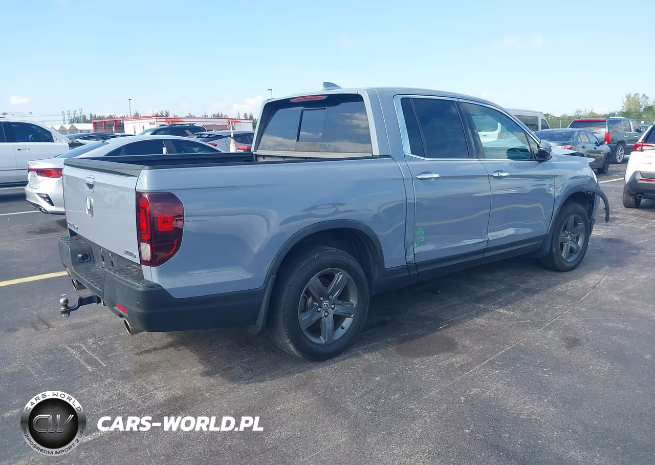 2023 Honda Ridgeline Rtl-E VIN:5FPYK3F73PB026243 - 4