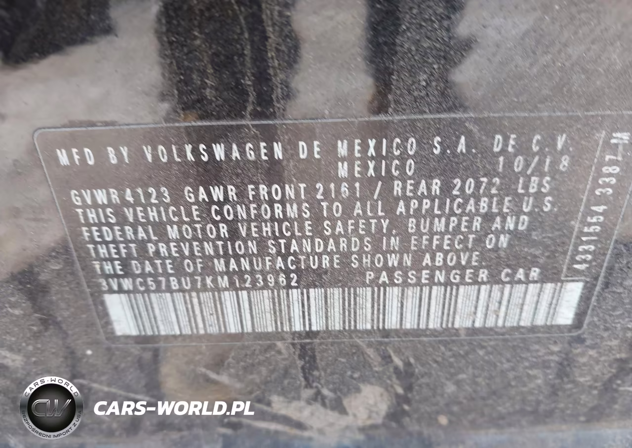 2019 Volkswagen Jetta 1.4T R-Line-1.4T S-1.4T Se VIN:3VWC57BU7KM123962 - 9