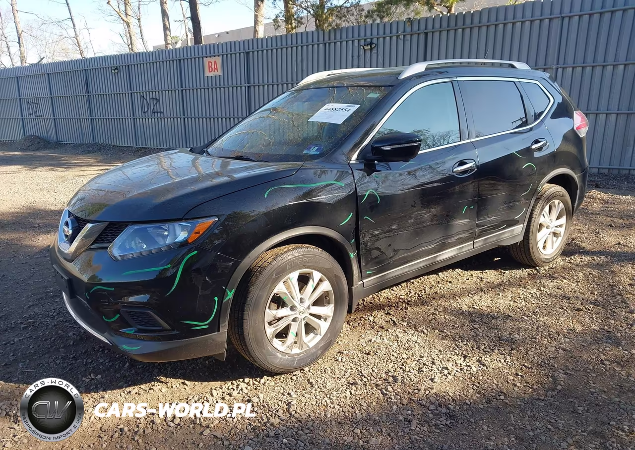 2015 Nissan Rogue Sv VIN:5N1AT2MV5FC798043 - 2