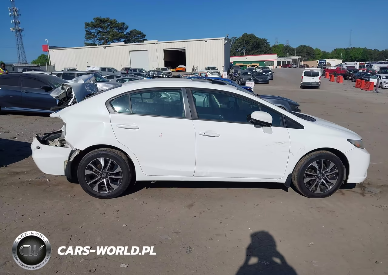 2015 Honda Civic Ex VIN:19XFB2F89FE103494 - 13