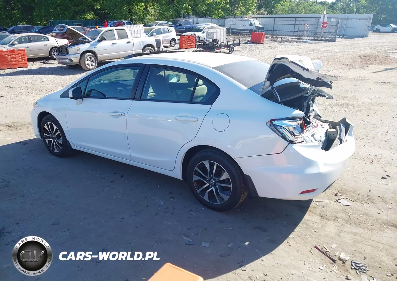2015 Honda Civic Ex VIN:19XFB2F89FE103494 - 3