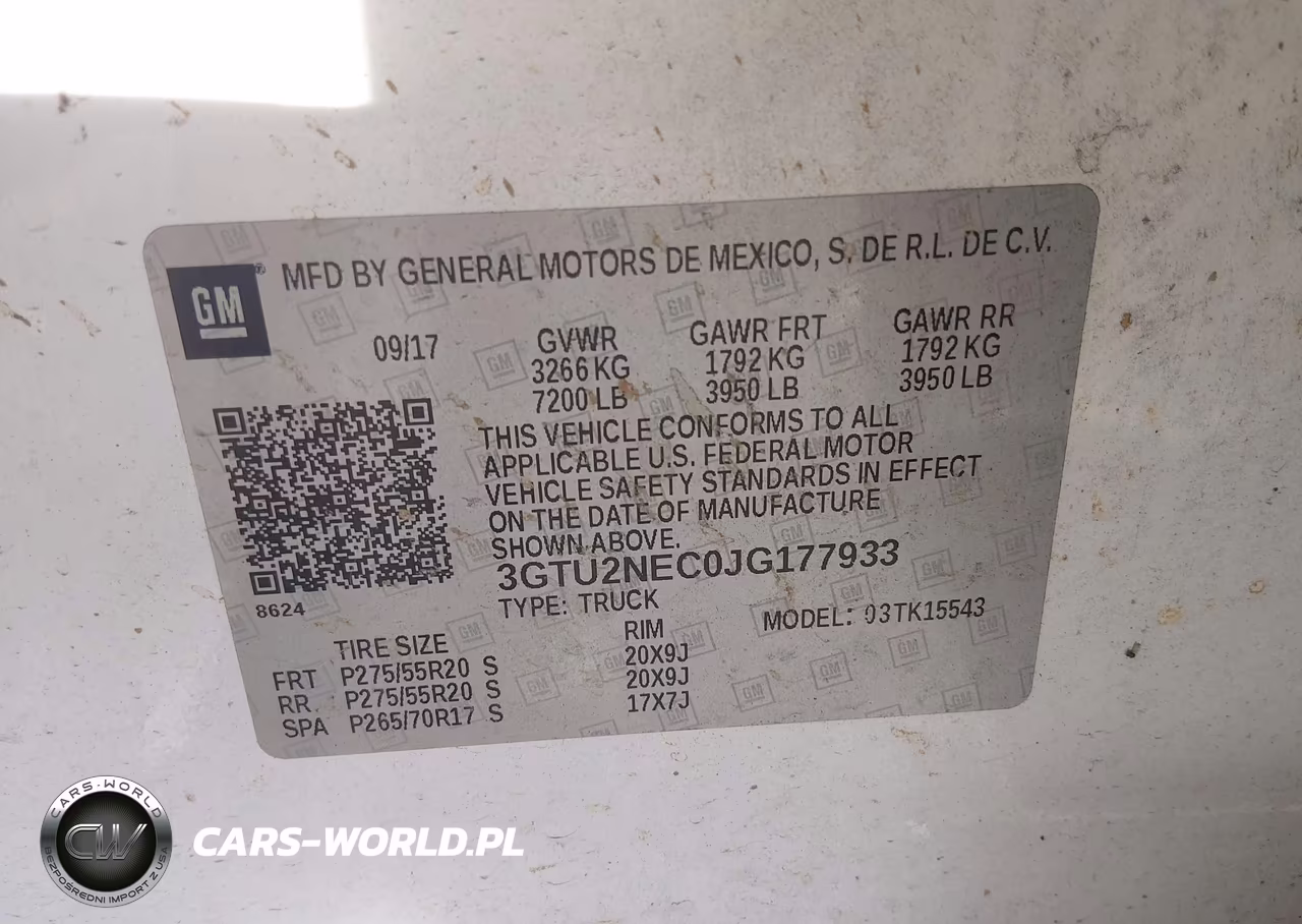 2018 GMC Sierra 1500 Slt VIN:3GTU2NEC0JG177933 - 9