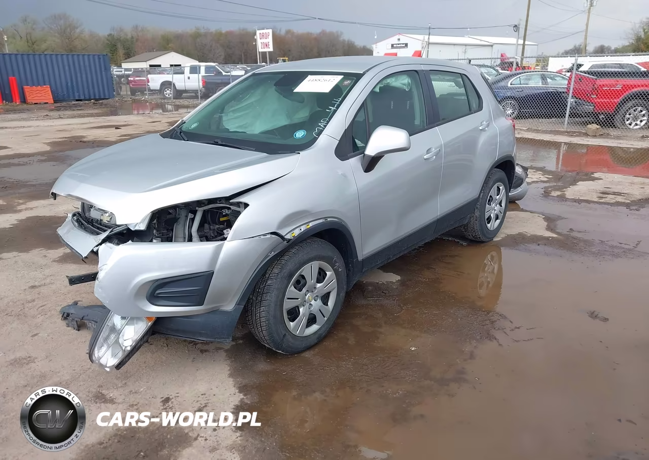 2015 Chevrolet Trax 1Ls VIN:KL7CJKSB2FB146270 - 2