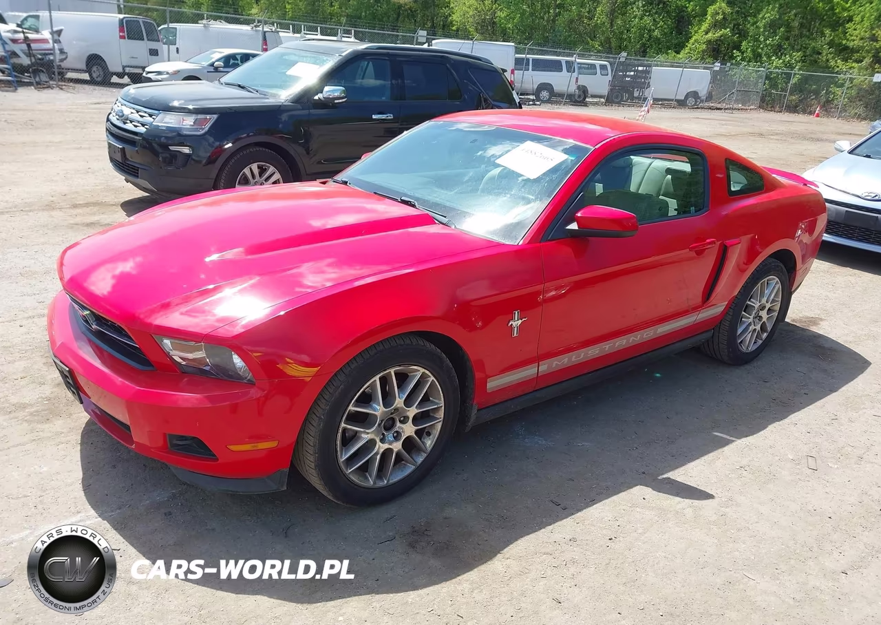2012 Ford Mustang V6 Premium VIN:1ZVBP8AM2C5244872 - 2