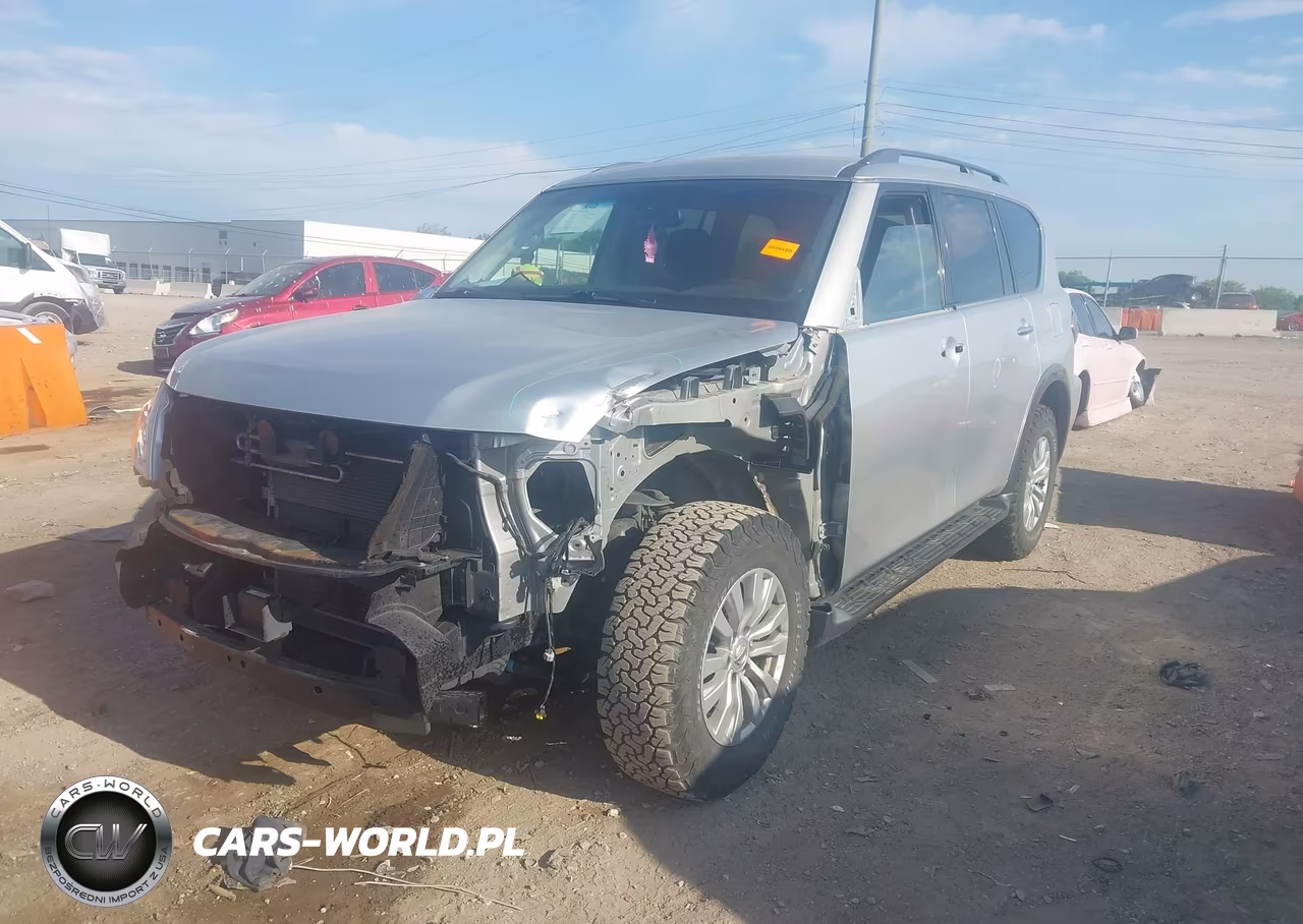 2019 Nissan Armada Sv VIN:JN8AY2NC4K9587429 - 2