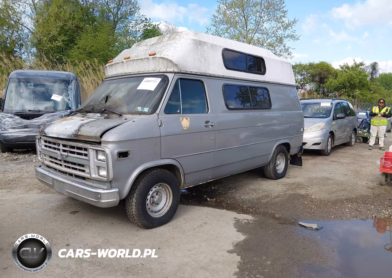 1986 Chevrolet G20 VIN:1GBEG25H3G7103396 - 2