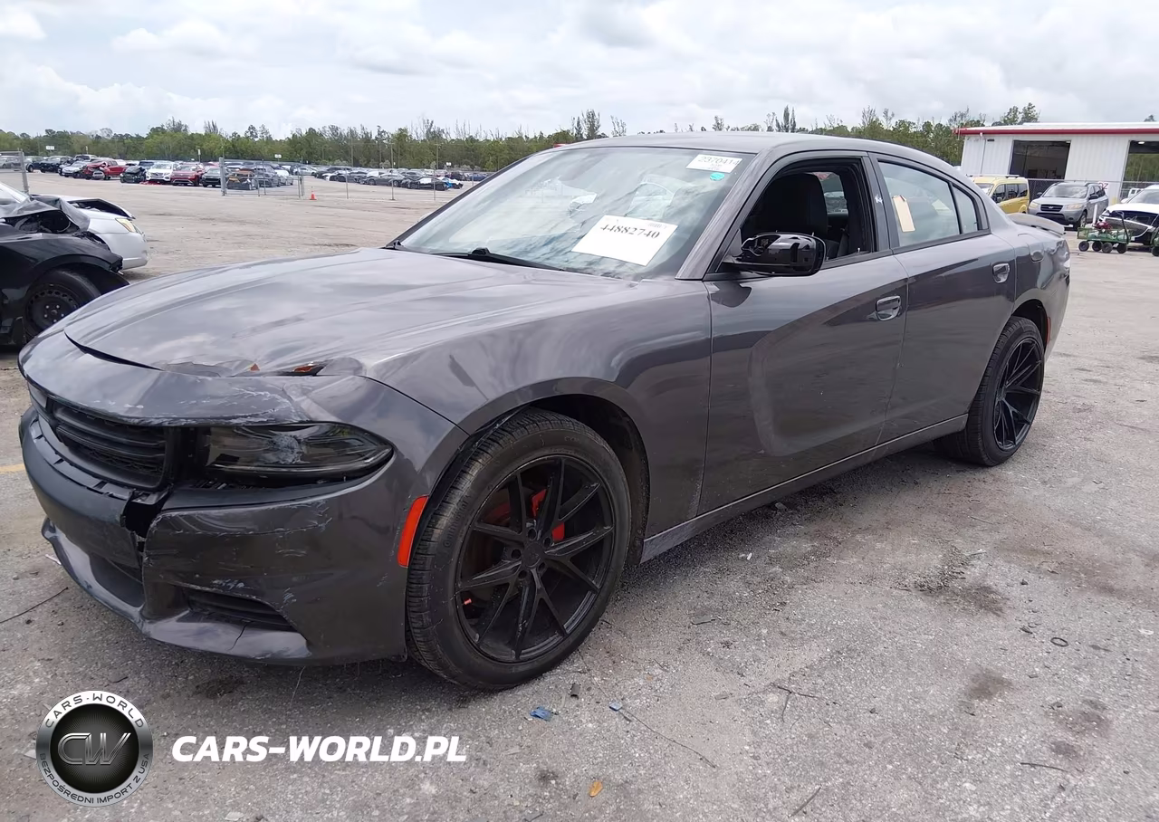 2017 Dodge Charger Sxt Rwd VIN:2C3CDXHG9HH523024 - 2