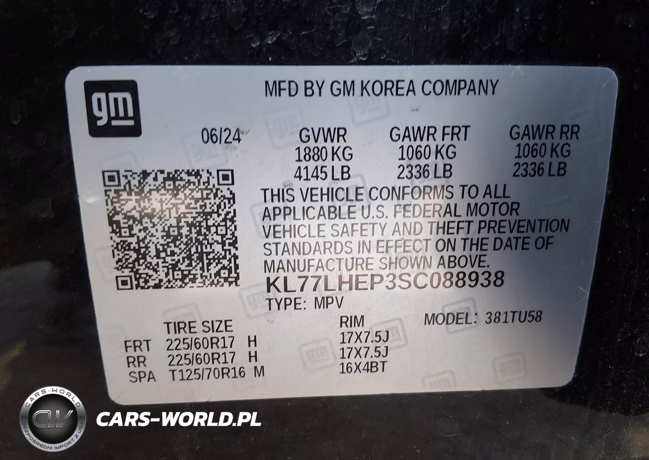 2025 Chevrolet Trax Fwd Lt VIN:KL77LHEP3SC088938 - 9