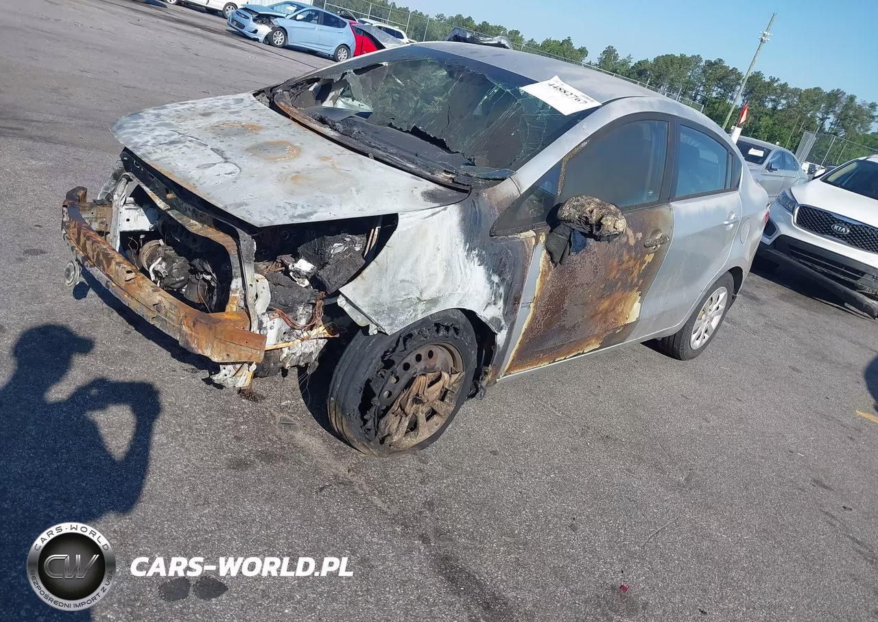 2013 Kia Rio Lx VIN:KNADM4A30D6300045 - 2