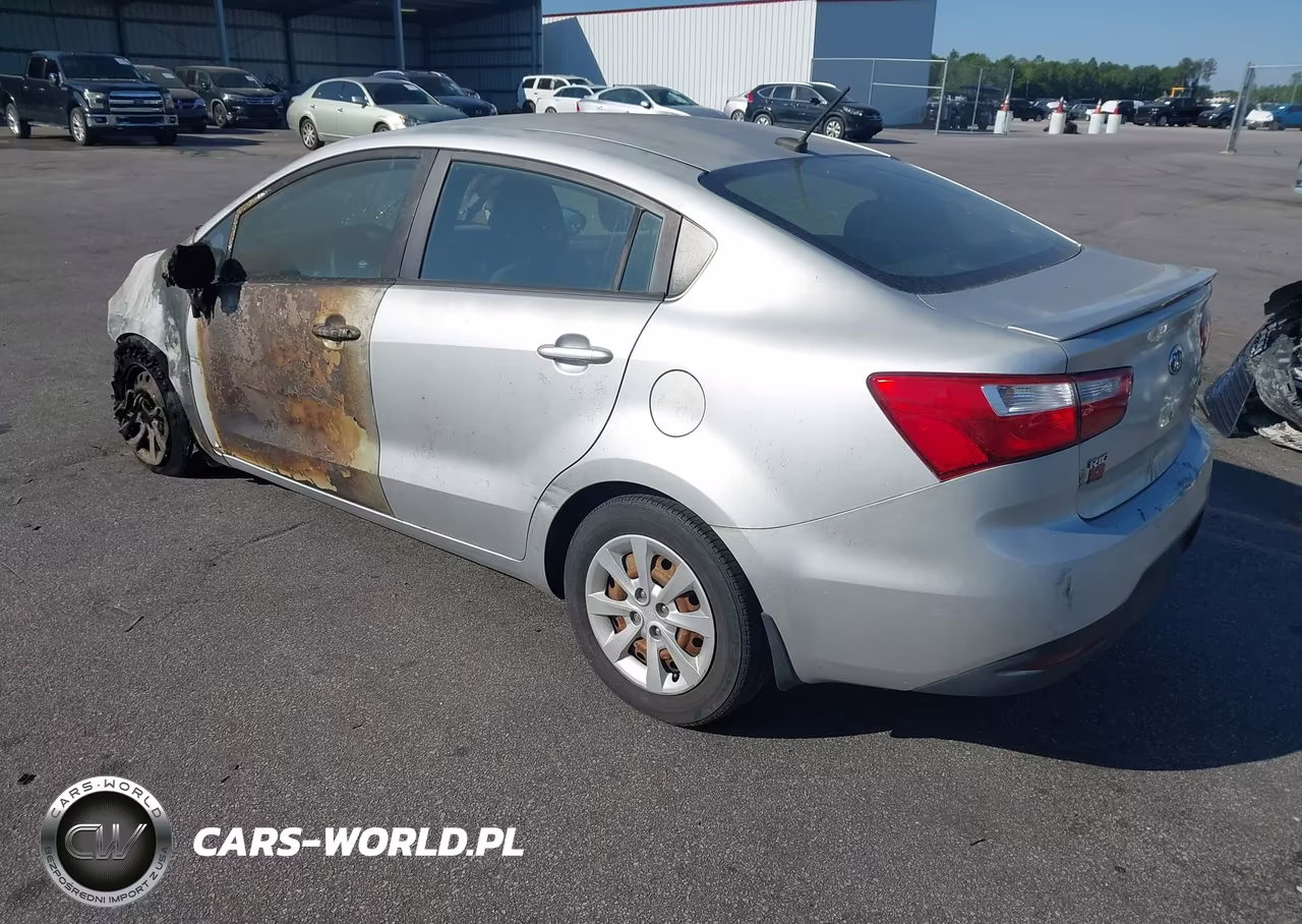 2013 Kia Rio Lx VIN:KNADM4A30D6300045 - 3