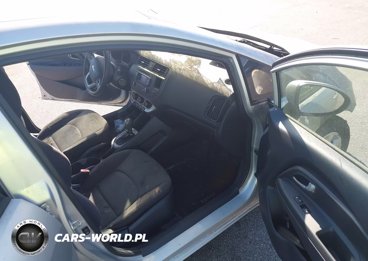 2013 Kia Rio Lx VIN:KNADM4A30D6300045 - 5