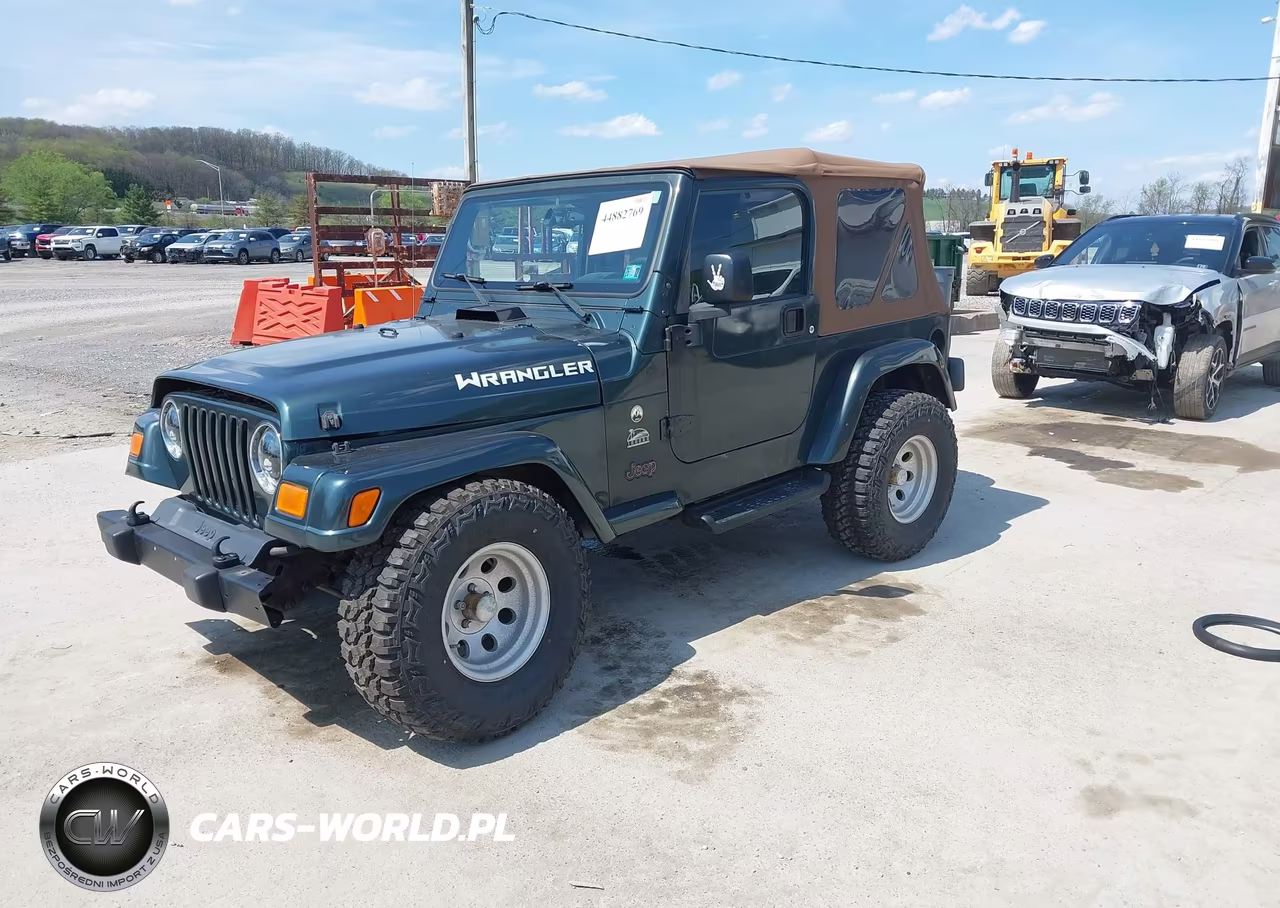 2004 Jeep Wrangler Sahara VIN:1J4FA59S14P750104 - 2