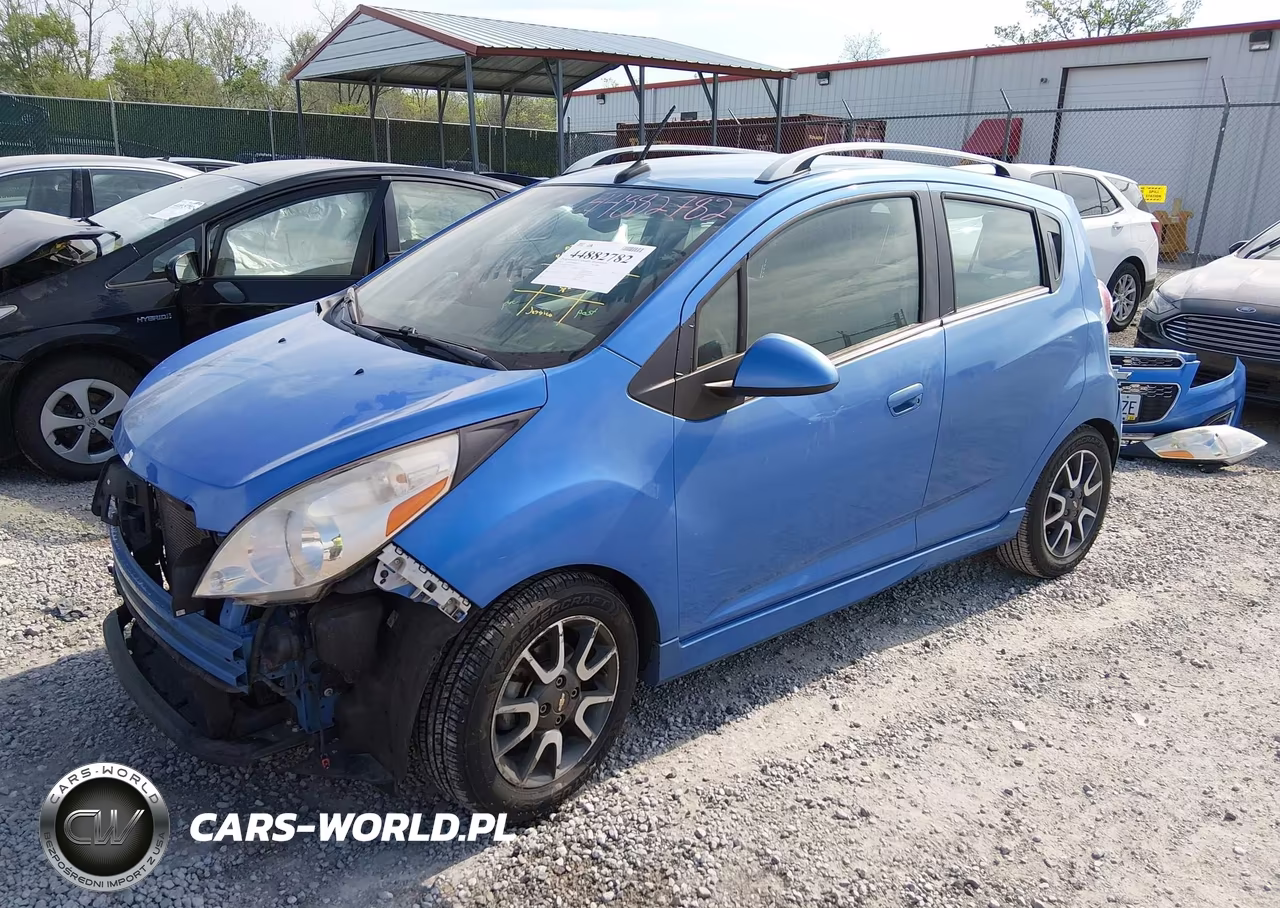 2013 Chevrolet Spark 2Lt Auto VIN:KL8CF6S99DC583112 - 2