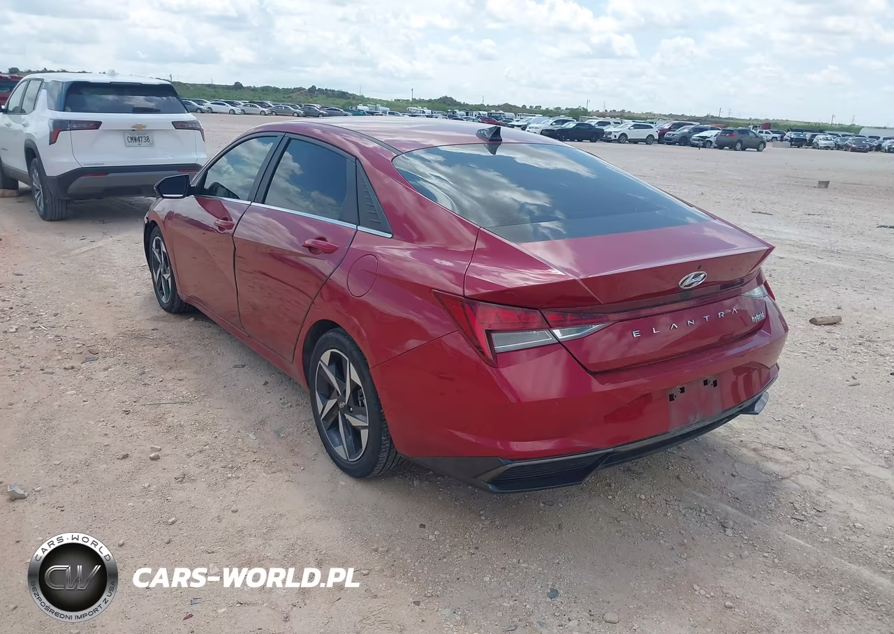 2023 Hyundai Elantra Hybrid Limited VIN:KMHLN4AJ5PU049545 - 3