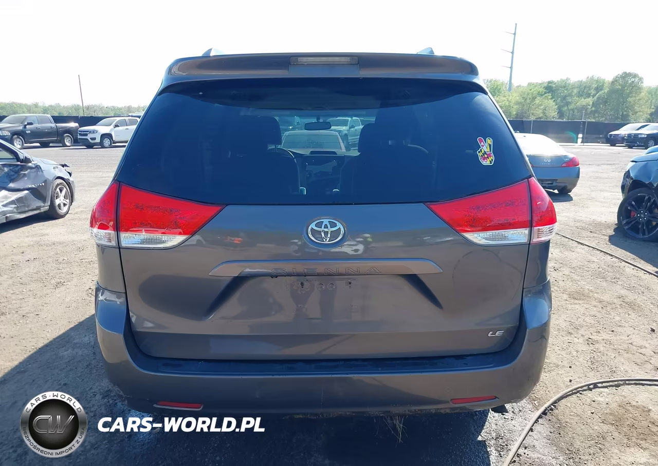 2012 Toyota Sienna Le V6 8 Passenger VIN:5TDKK3DC6CS180238 - 16