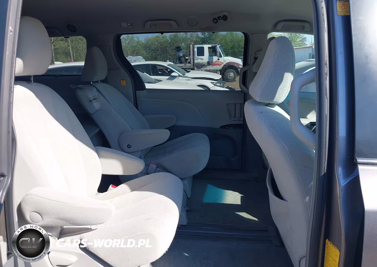 2012 Toyota Sienna Le V6 8 Passenger VIN:5TDKK3DC6CS180238 - 8