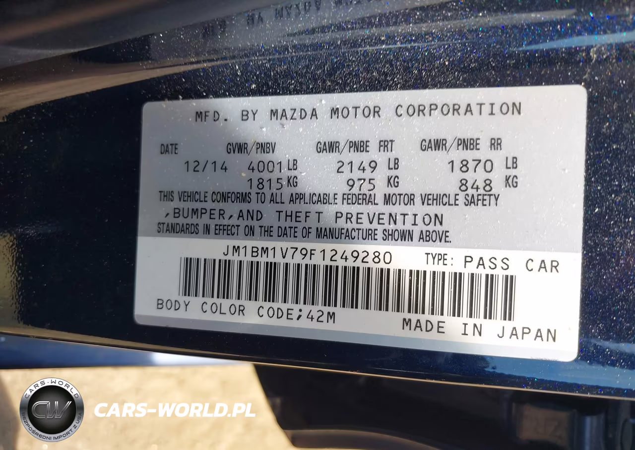 2015 Mazda Mazda3 I Touring VIN:JM1BM1V79F1249280 - 9