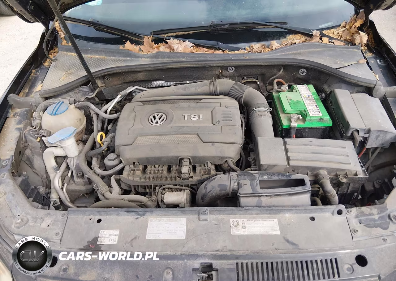 2014 Volkswagen Passat 1.8T Wolfsburg Edition VIN:1VWAT7A32EC055839 - 10