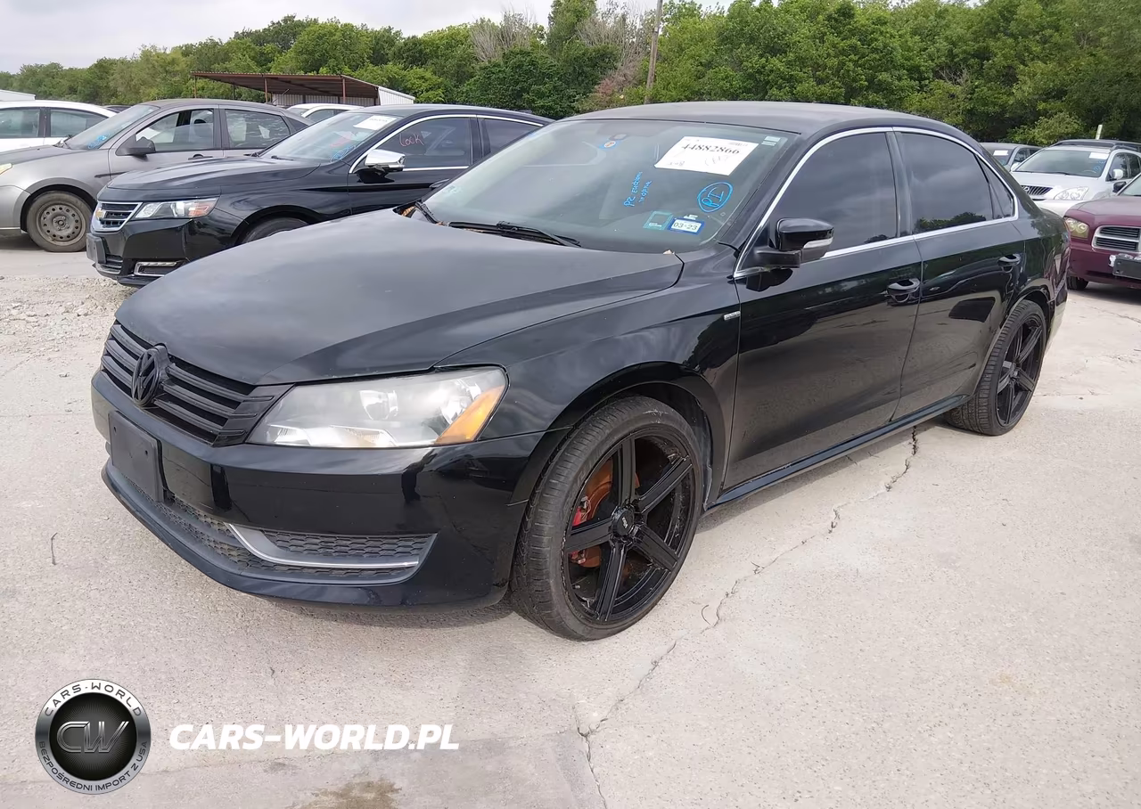 2014 Volkswagen Passat 1.8T Wolfsburg Edition VIN:1VWAT7A32EC055839 - 2