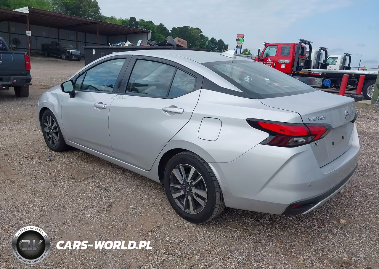 2021 Nissan Versa Sv Xtronic Cvt VIN:3N1CN8EV8ML852867 - 3