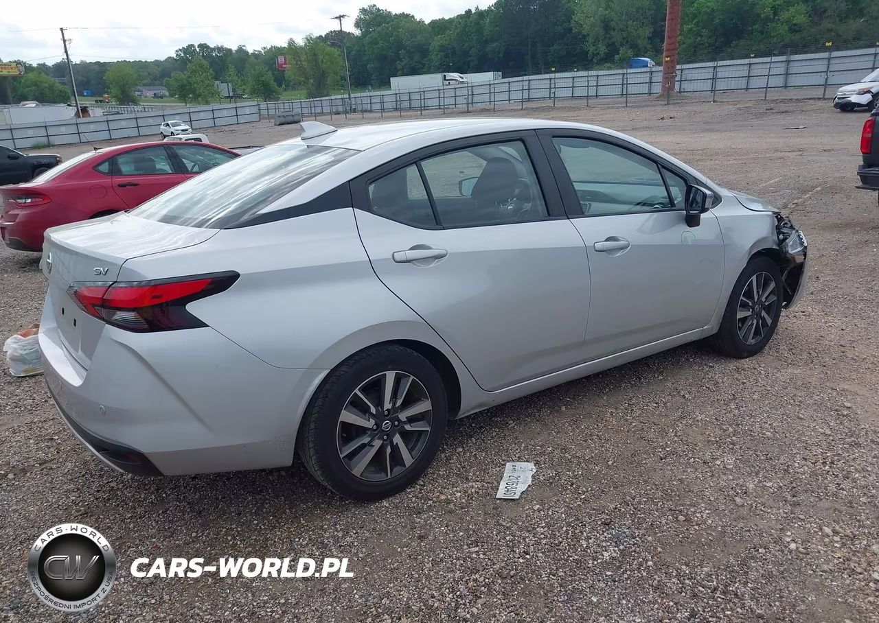 2021 Nissan Versa Sv Xtronic Cvt VIN:3N1CN8EV8ML852867 - 4