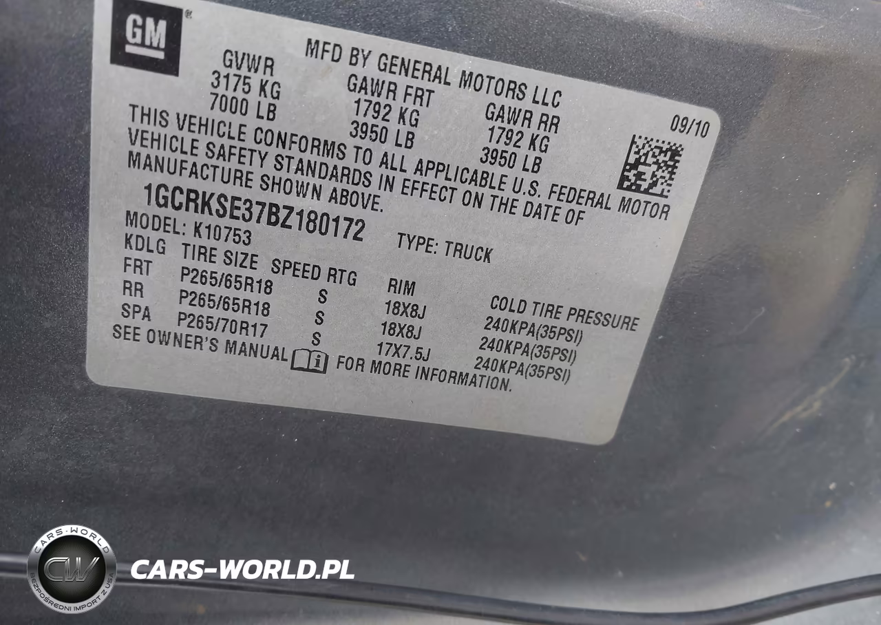 2011 Chevrolet Silverado 1500 Lt VIN:1GCRKSE37BZ180172 - 9