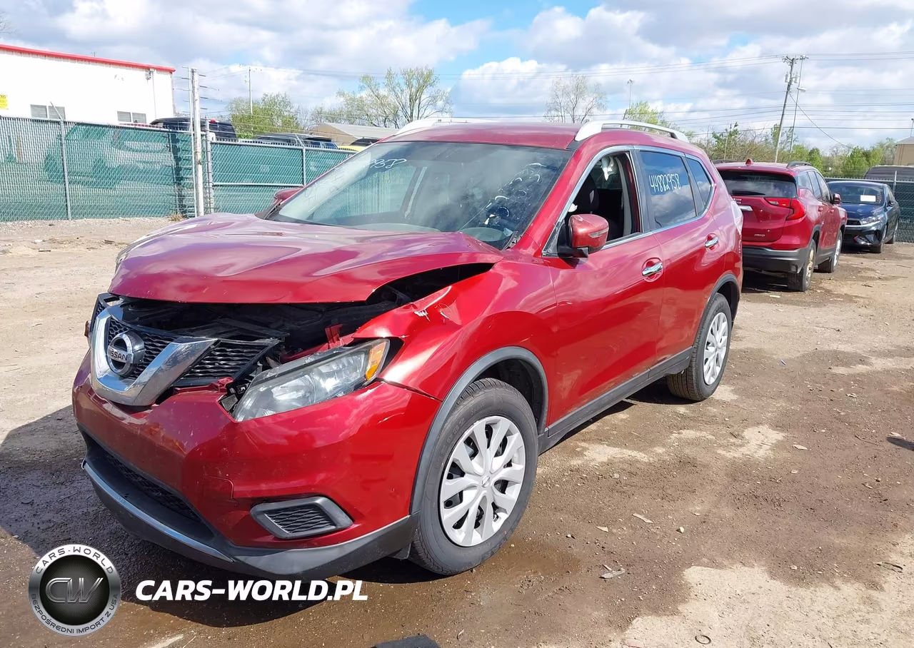 2016 Nissan Rogue S VIN:KNMAT2MV9GP596739 - 2