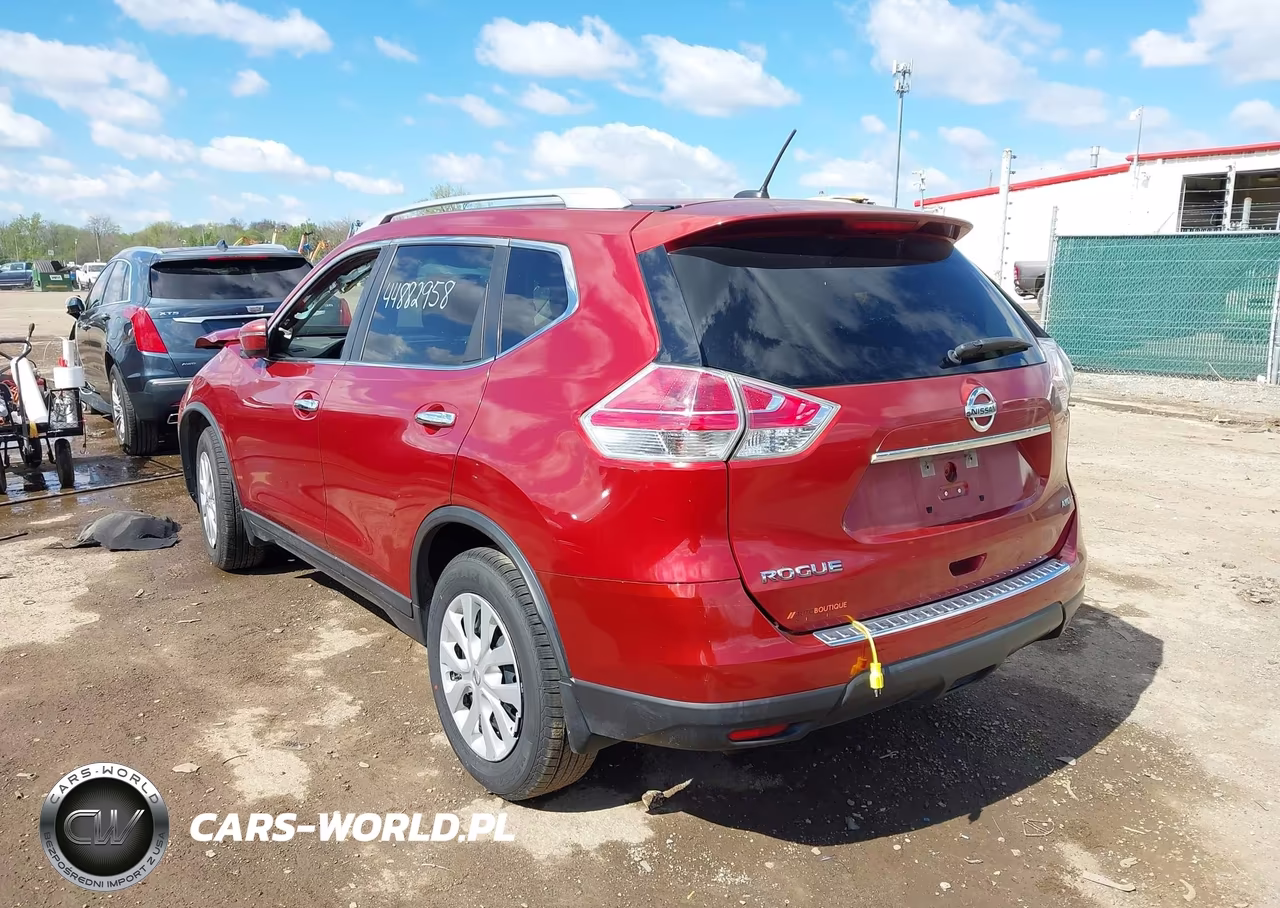 2016 Nissan Rogue S VIN:KNMAT2MV9GP596739 - 3
