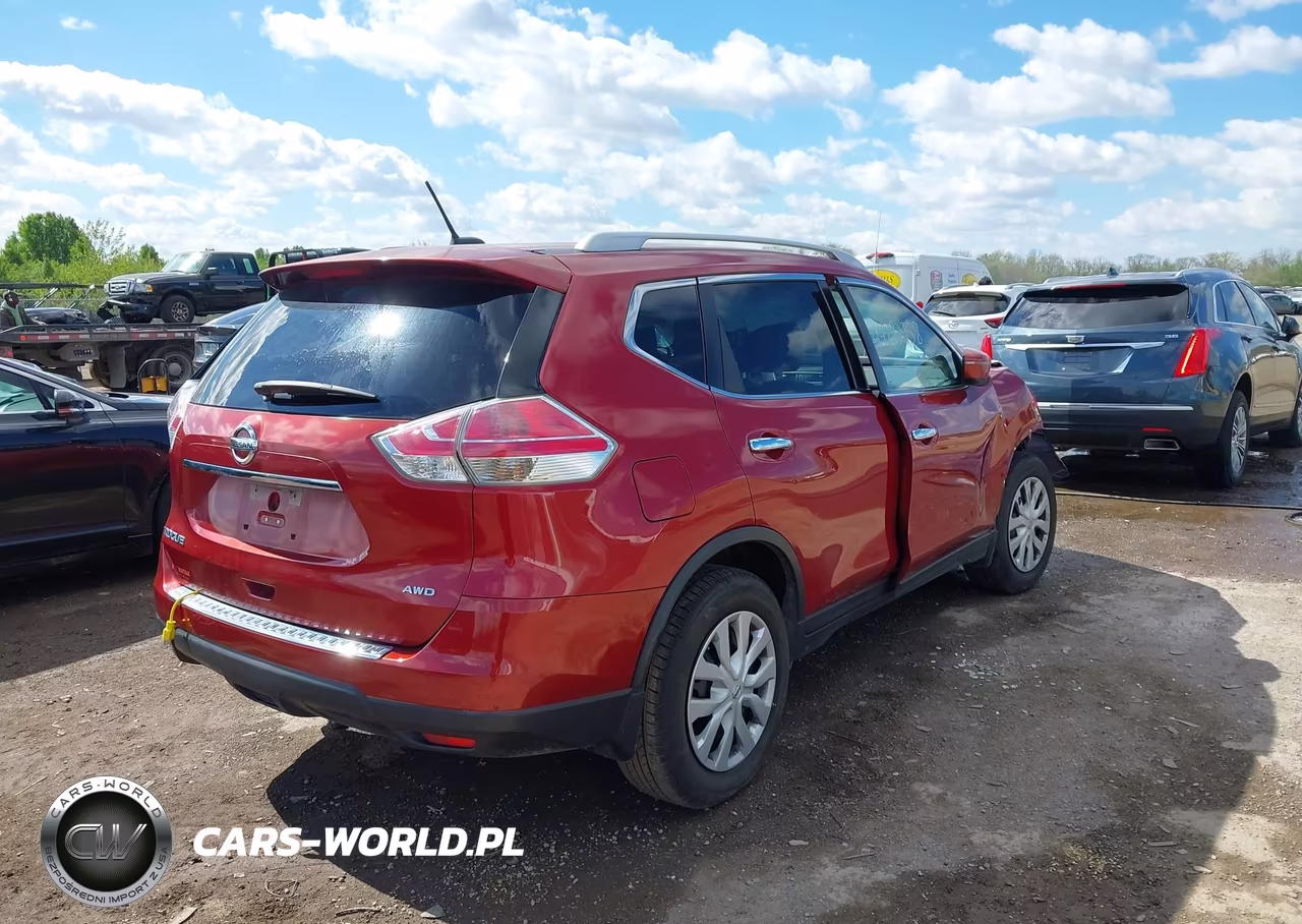 2016 Nissan Rogue S VIN:KNMAT2MV9GP596739 - 4