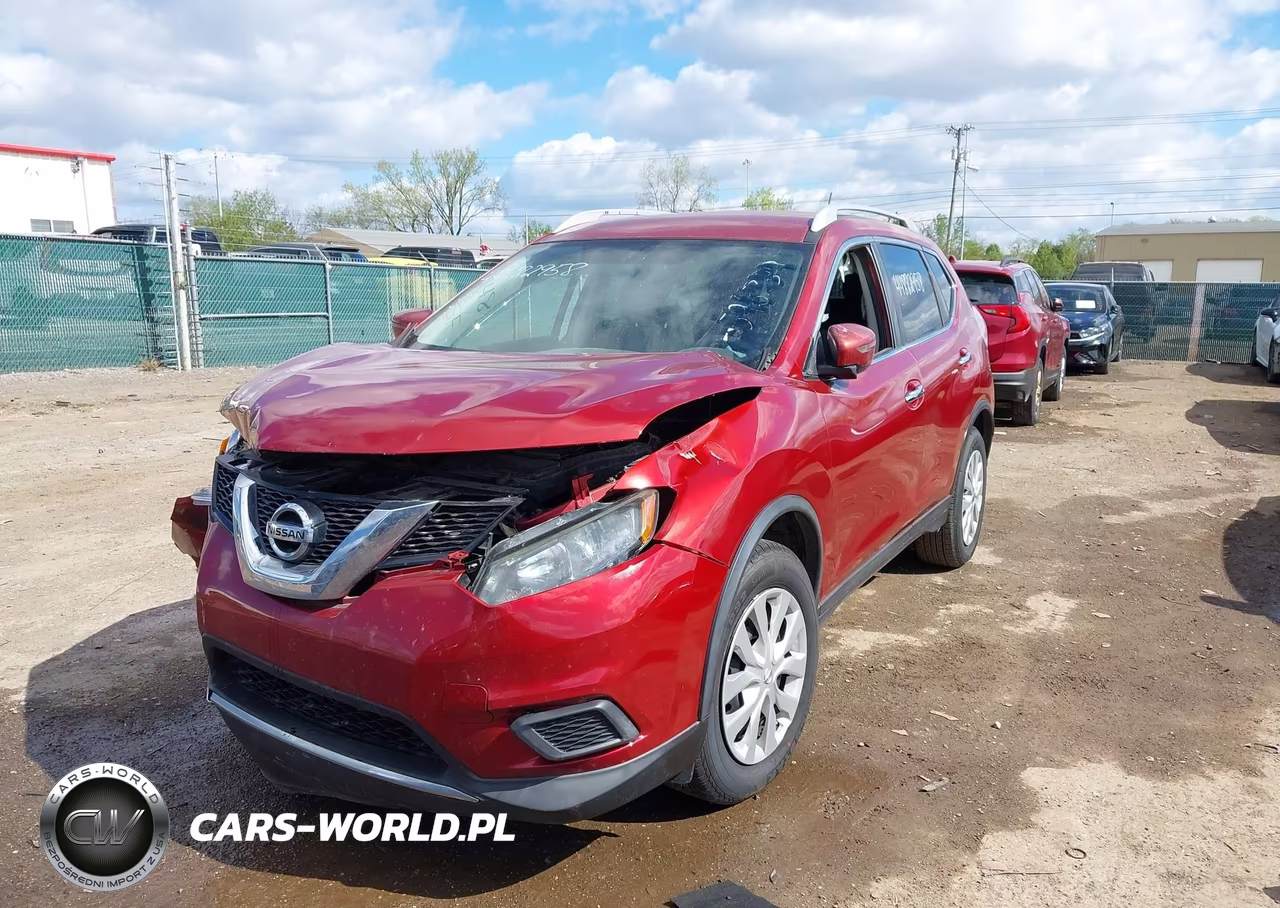 2016 Nissan Rogue S VIN:KNMAT2MV9GP596739 - 6