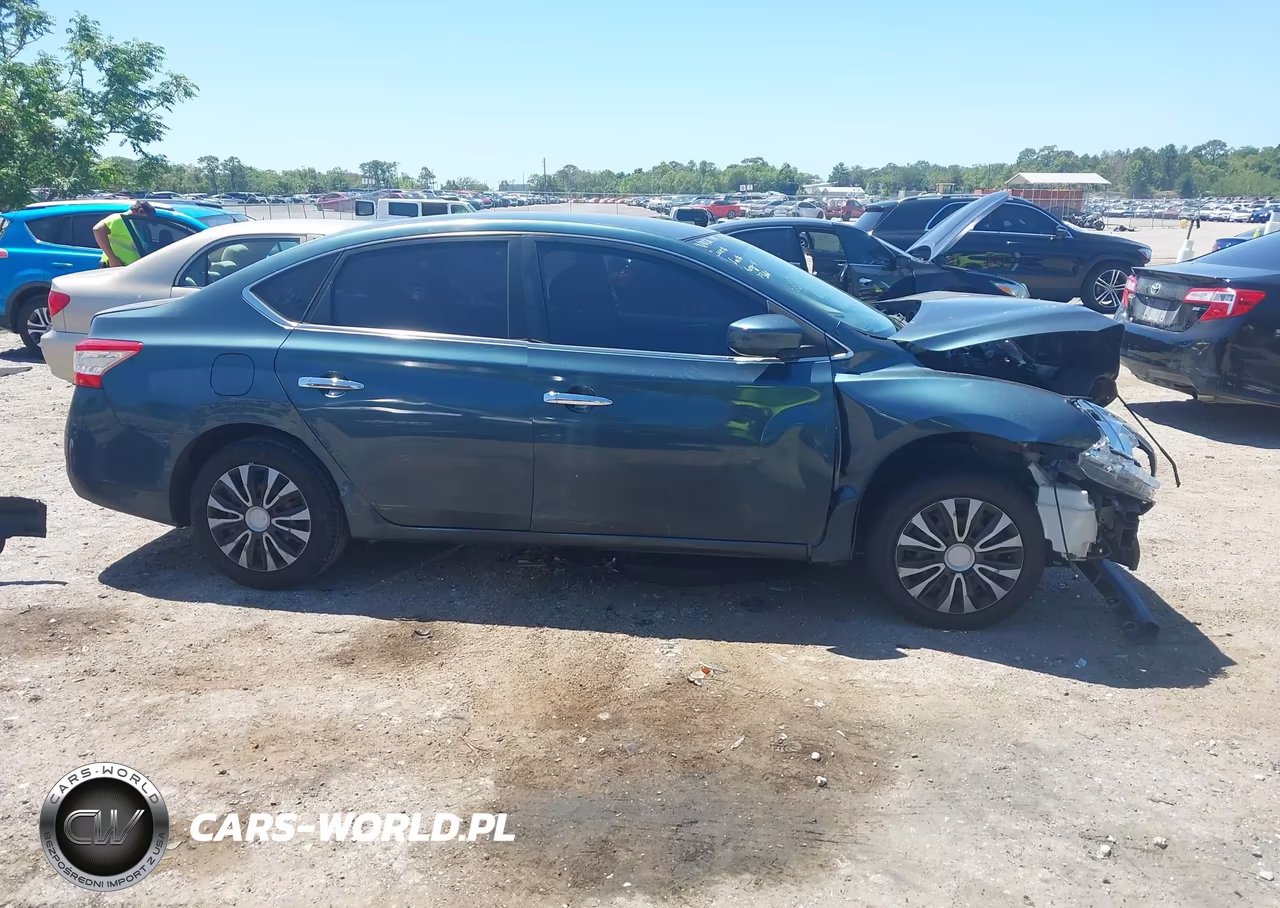 2014 Nissan Sentra Sv VIN:3N1AB7APXEY205098 - 13