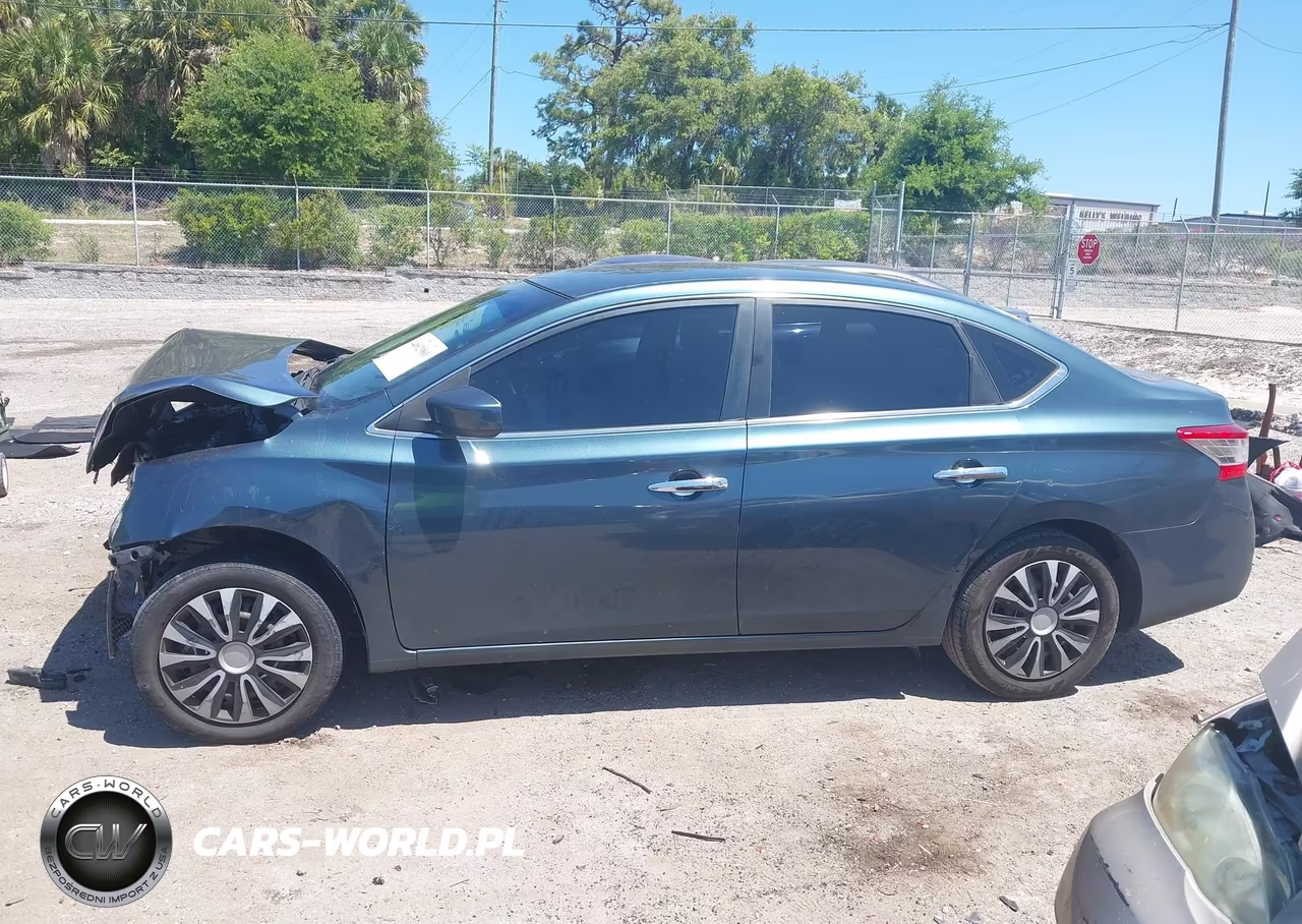 2014 Nissan Sentra Sv VIN:3N1AB7APXEY205098 - 14