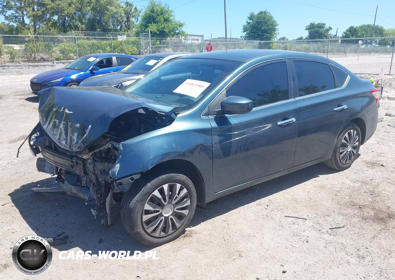 2014 Nissan Sentra Sv VIN:3N1AB7APXEY205098 - 2