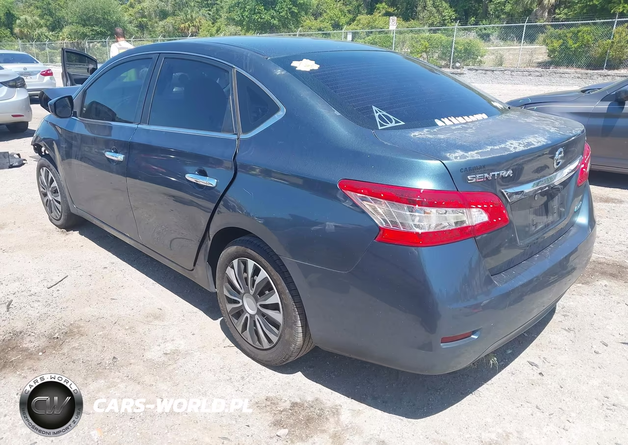 2014 Nissan Sentra Sv VIN:3N1AB7APXEY205098 - 3